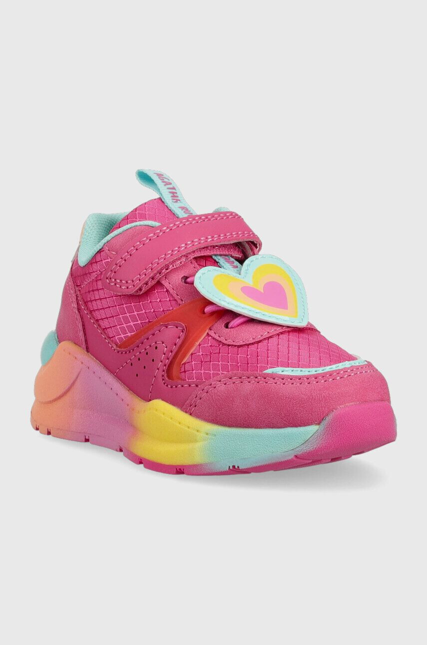 Agatha Ruiz de la Prada Dětské sneakers boty růžová barva - Pepit.cz