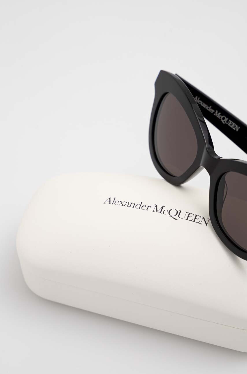 Alexander McQueen Sluneční brýle AM0391S dámské černá barva - Pepit.cz