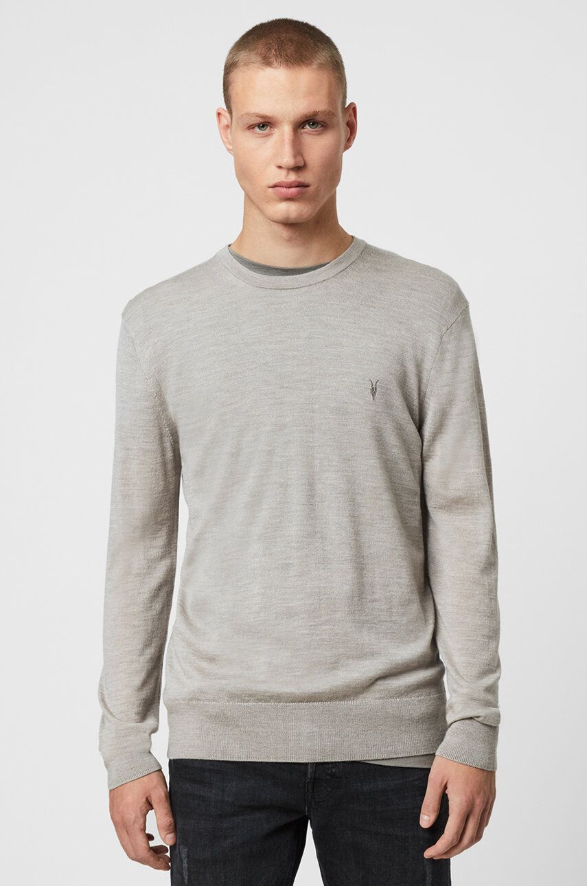 AllSaints Svetr Mode Merino Crew - Pepit.cz