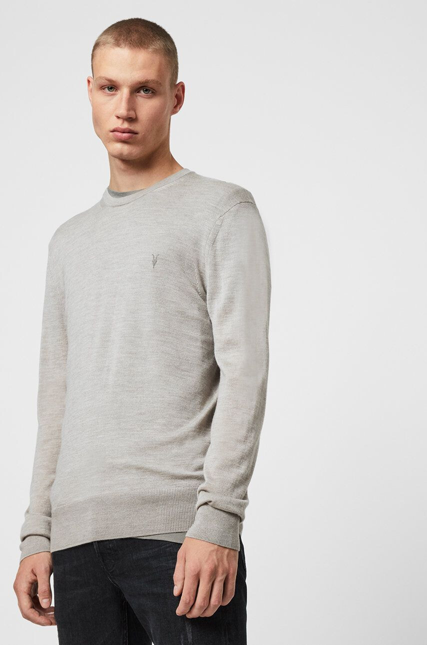 AllSaints Svetr Mode Merino Crew - Pepit.cz