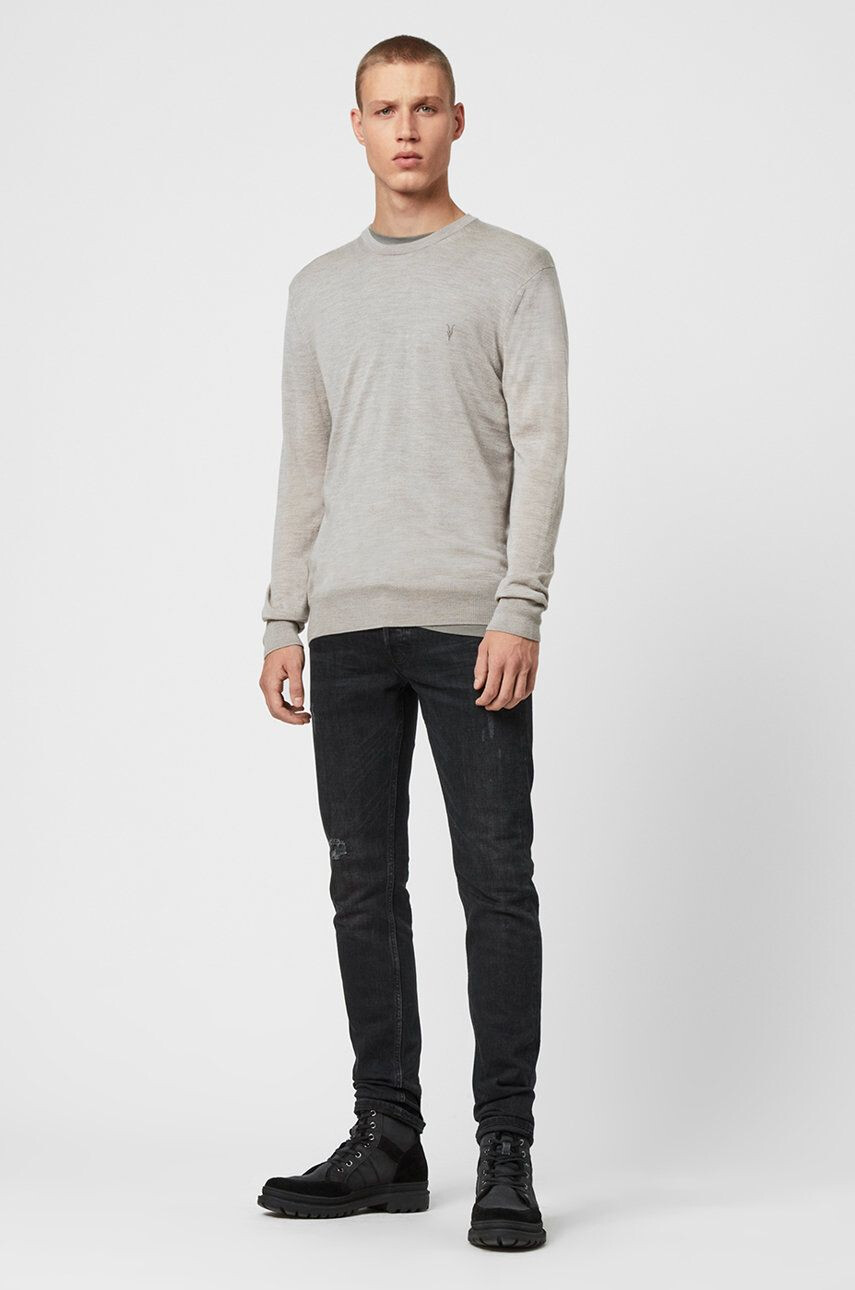 AllSaints Svetr Mode Merino Crew - Pepit.cz