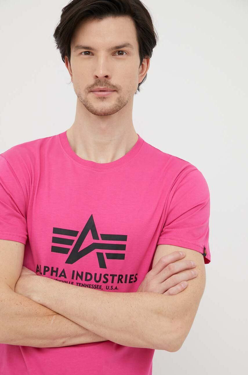 Alpha Industries Bavlněné tričko - Pepit.cz