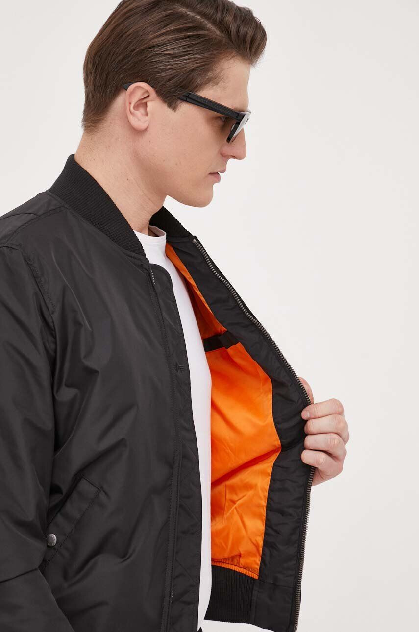 Alpha Industries Bomber bunda MA-1 TT černá barva přechodná 191103.03 - Pepit.cz