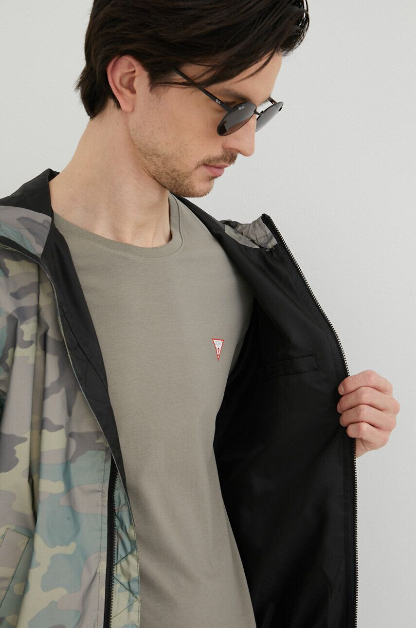 Alpha Industries Bunda pánská zelená barva přechodná 126138RC.408-WdlCamo65 - Pepit.cz