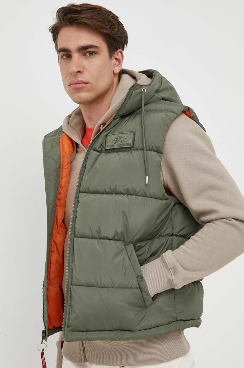 Alpha Industries Vesta zelená barva - Pepit.cz