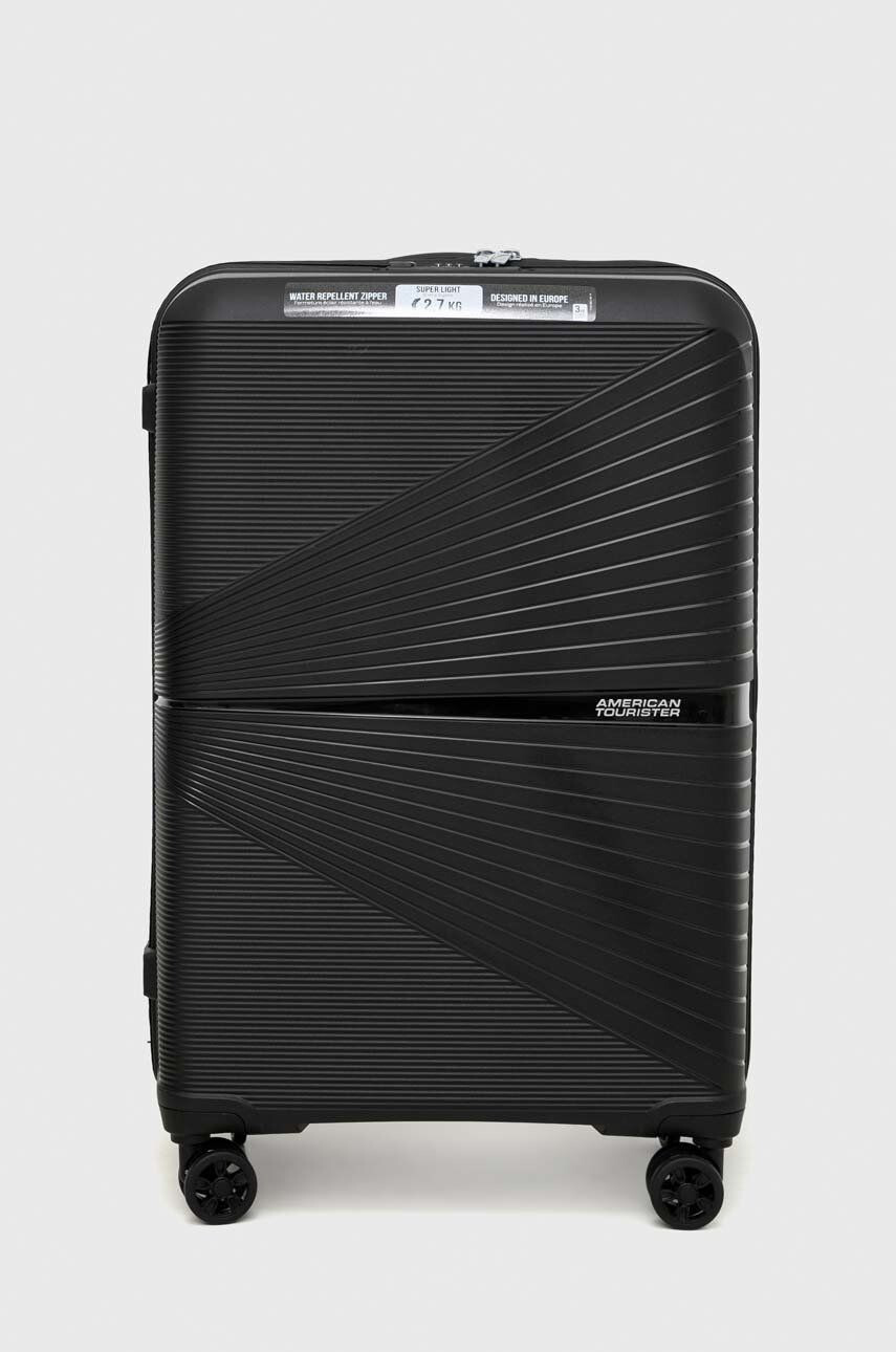 American Tourister Kufr černá barva - Pepit.cz