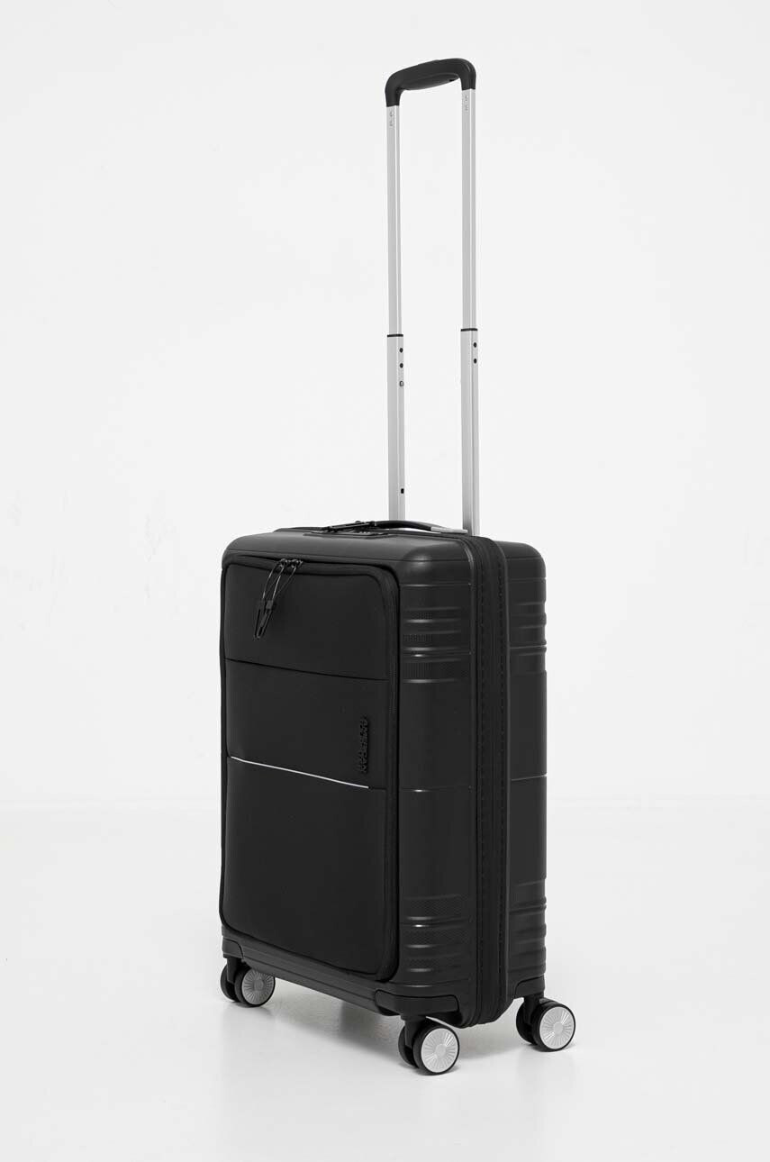 American Tourister Kufr černá barva - Pepit.cz