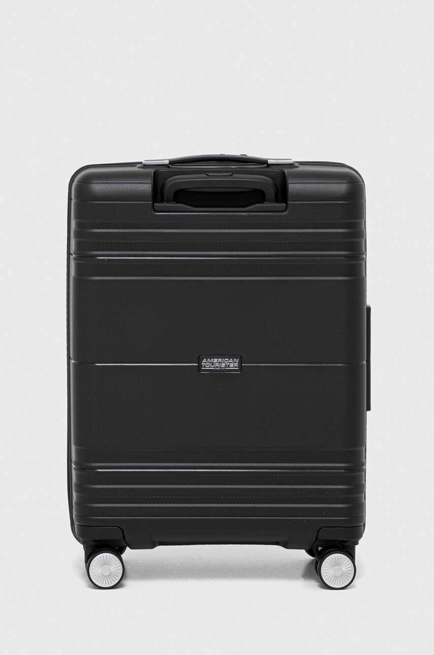 American Tourister Kufr černá barva - Pepit.cz