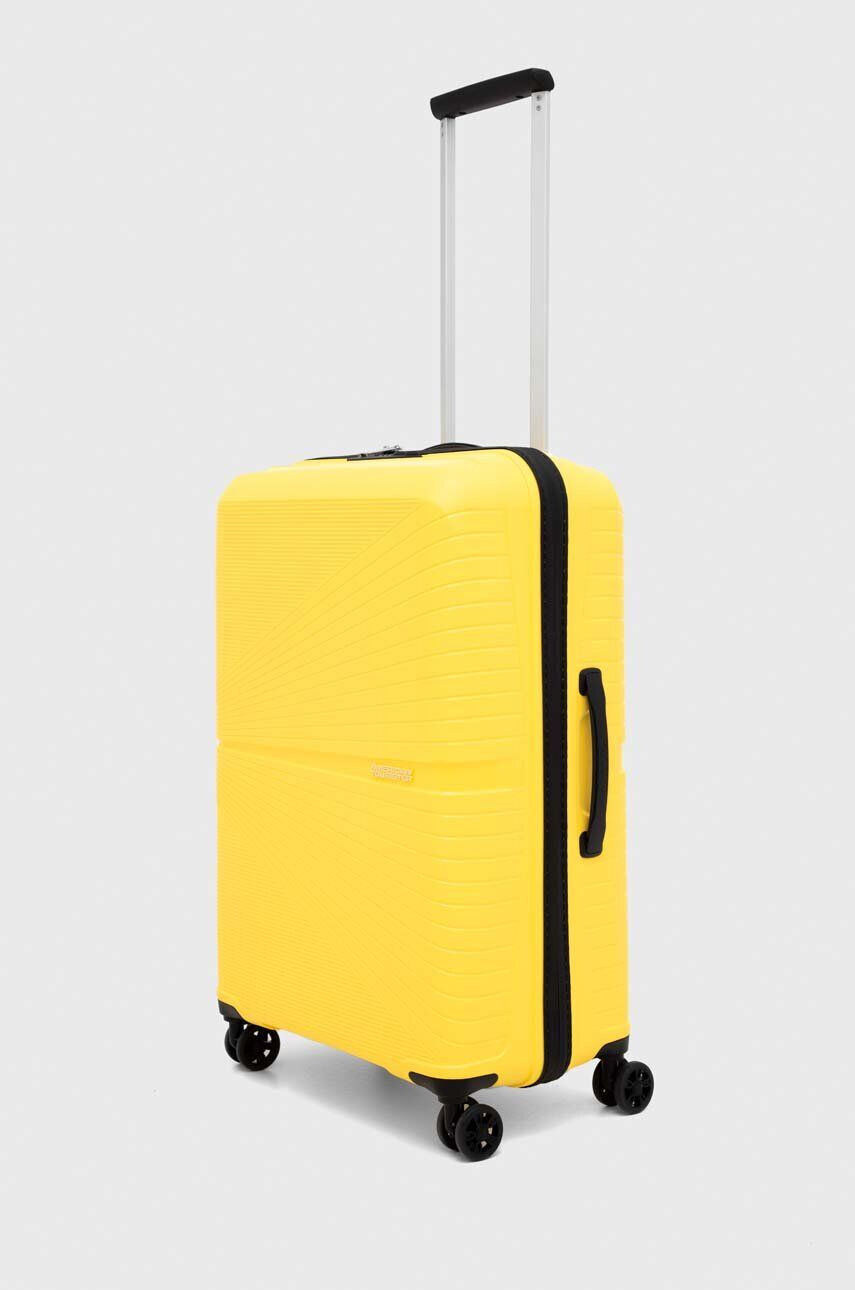 American Tourister Kufr žlutá barva - Pepit.cz