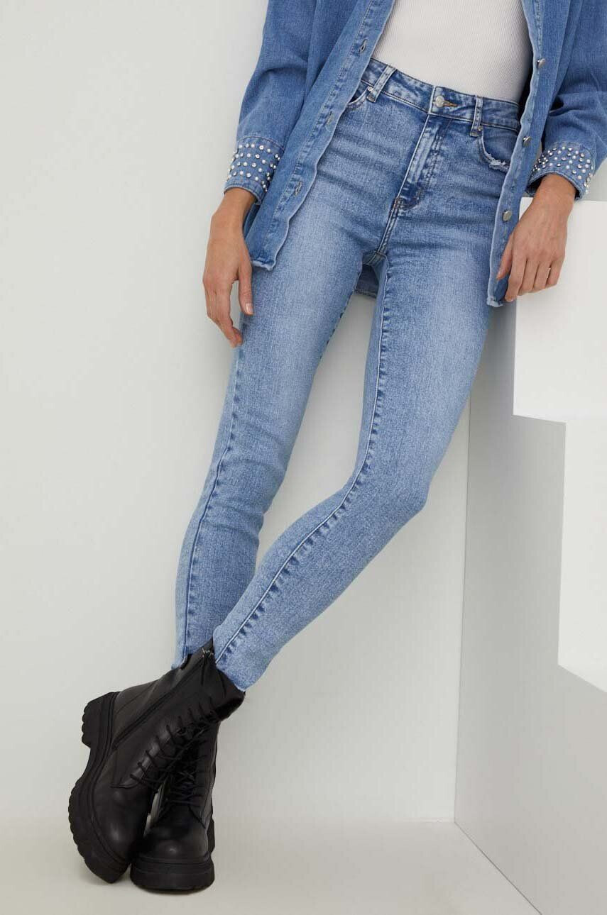 Answear Lab Džíny PREMIUM JEANS dámské high waist - Pepit.cz