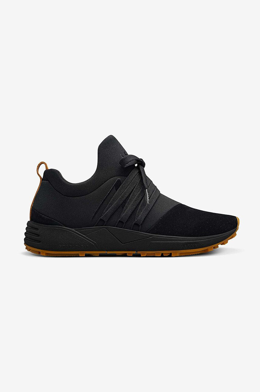 Arkk Copenhagen Sneakers boty Raven Nubuck černá barva - Pepit.cz