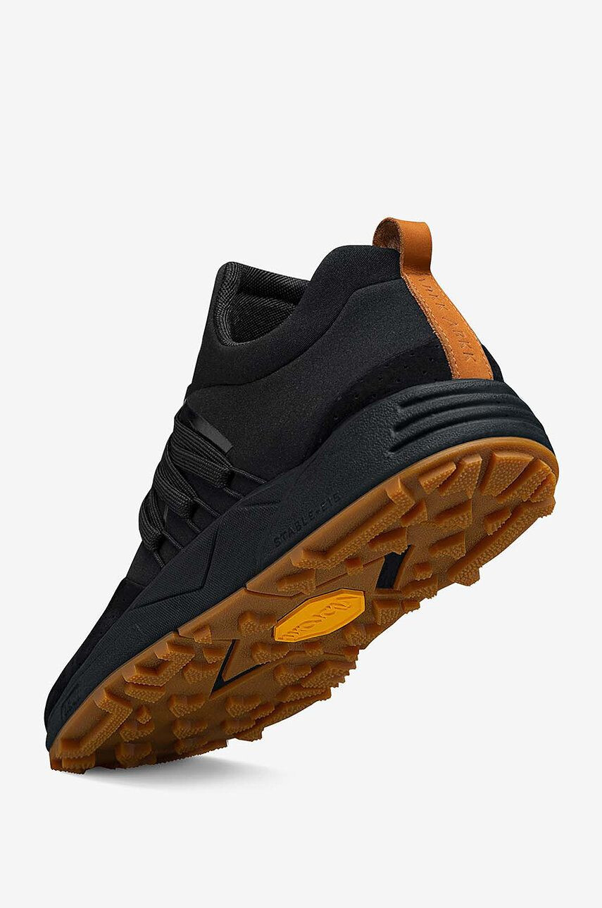 Arkk Copenhagen Sneakers boty Raven Nubuck černá barva - Pepit.cz