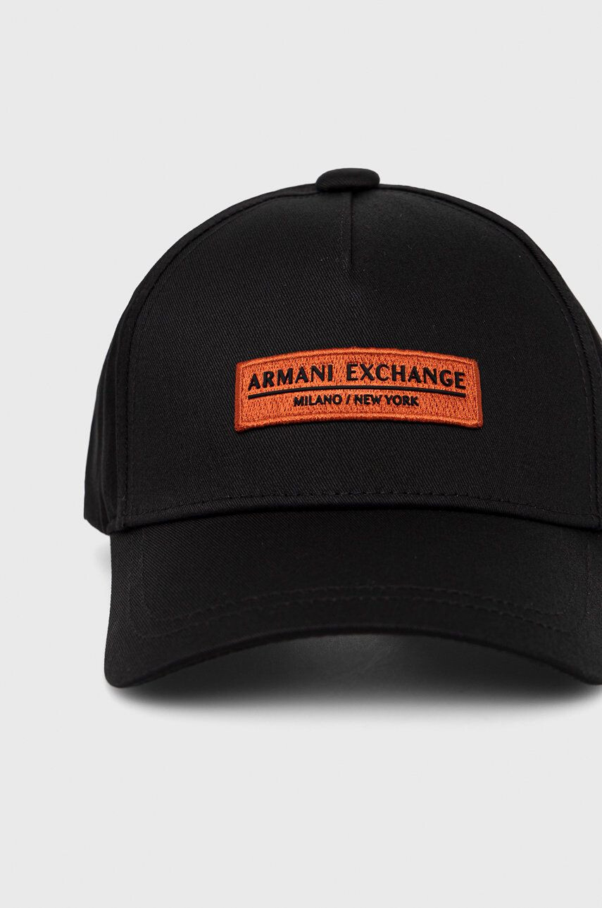 Armani Exchange Bavlněná čepice - Pepit.cz