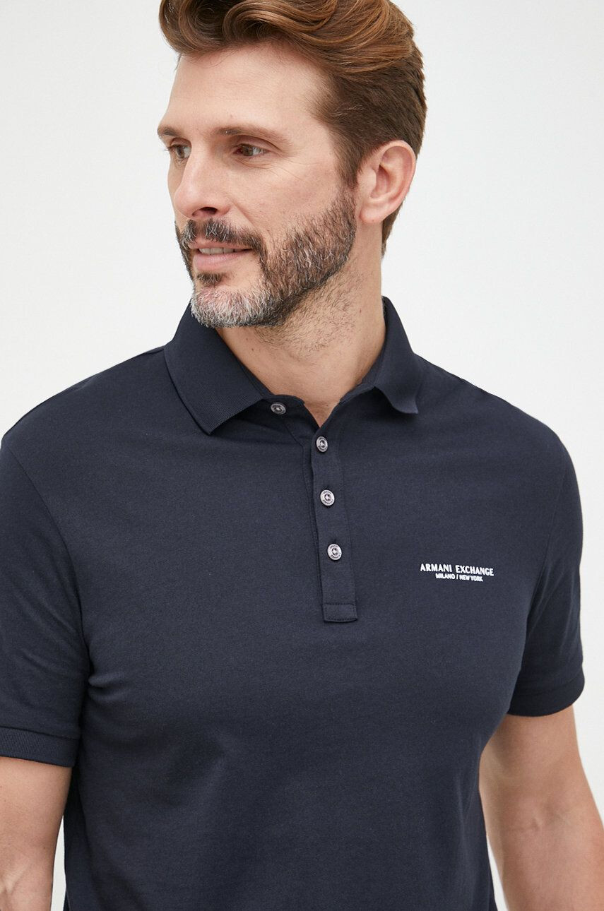 Armani Exchange Bavlněné polo tričko - Pepit.cz