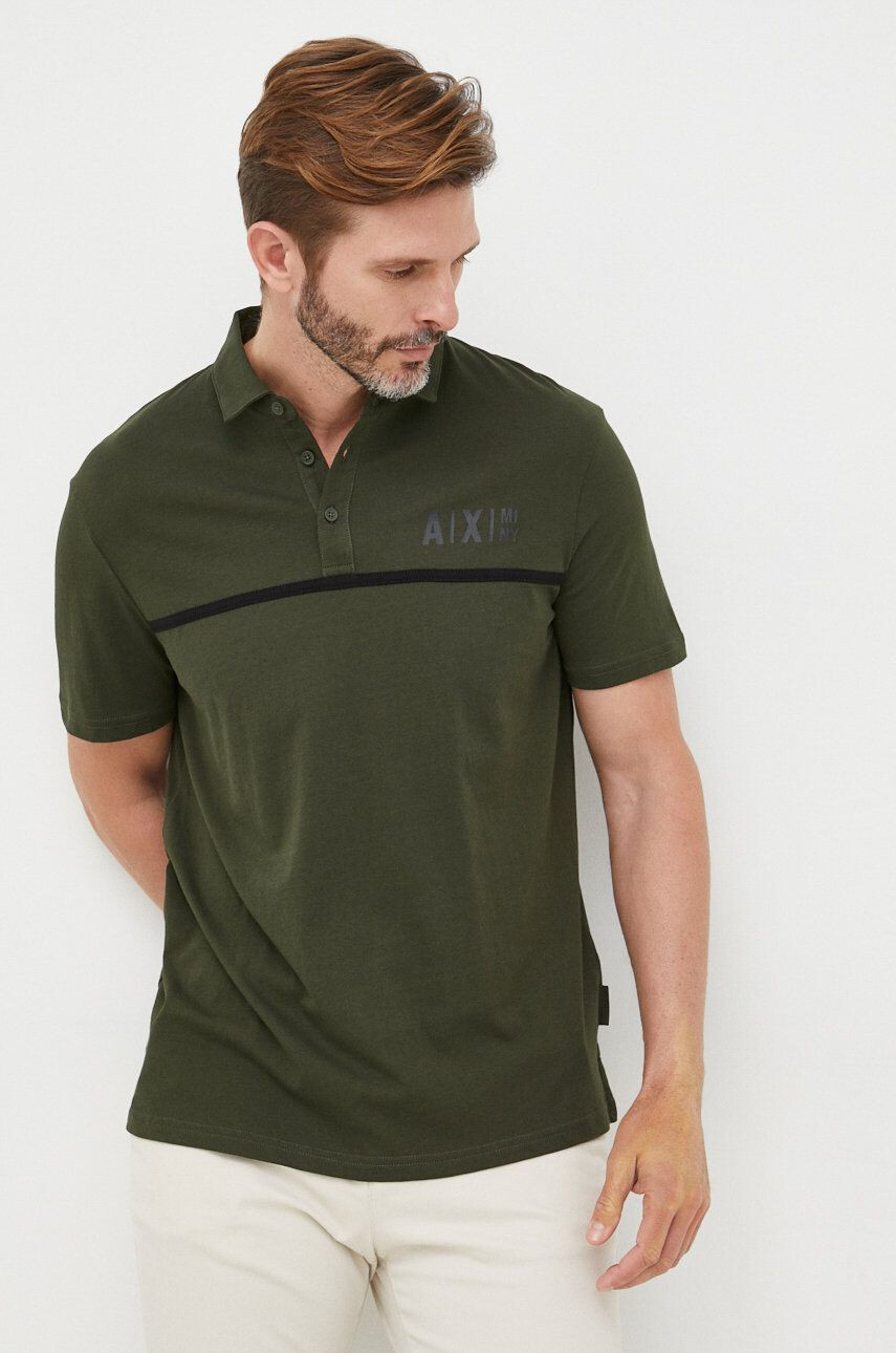 Armani Exchange Bavlněné polo tričko - Pepit.cz