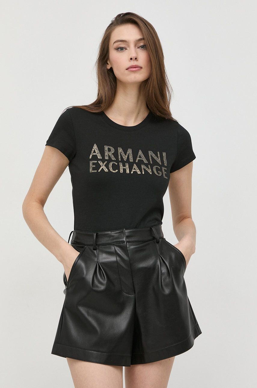 Armani Exchange Bavlněné tričko - Pepit.cz