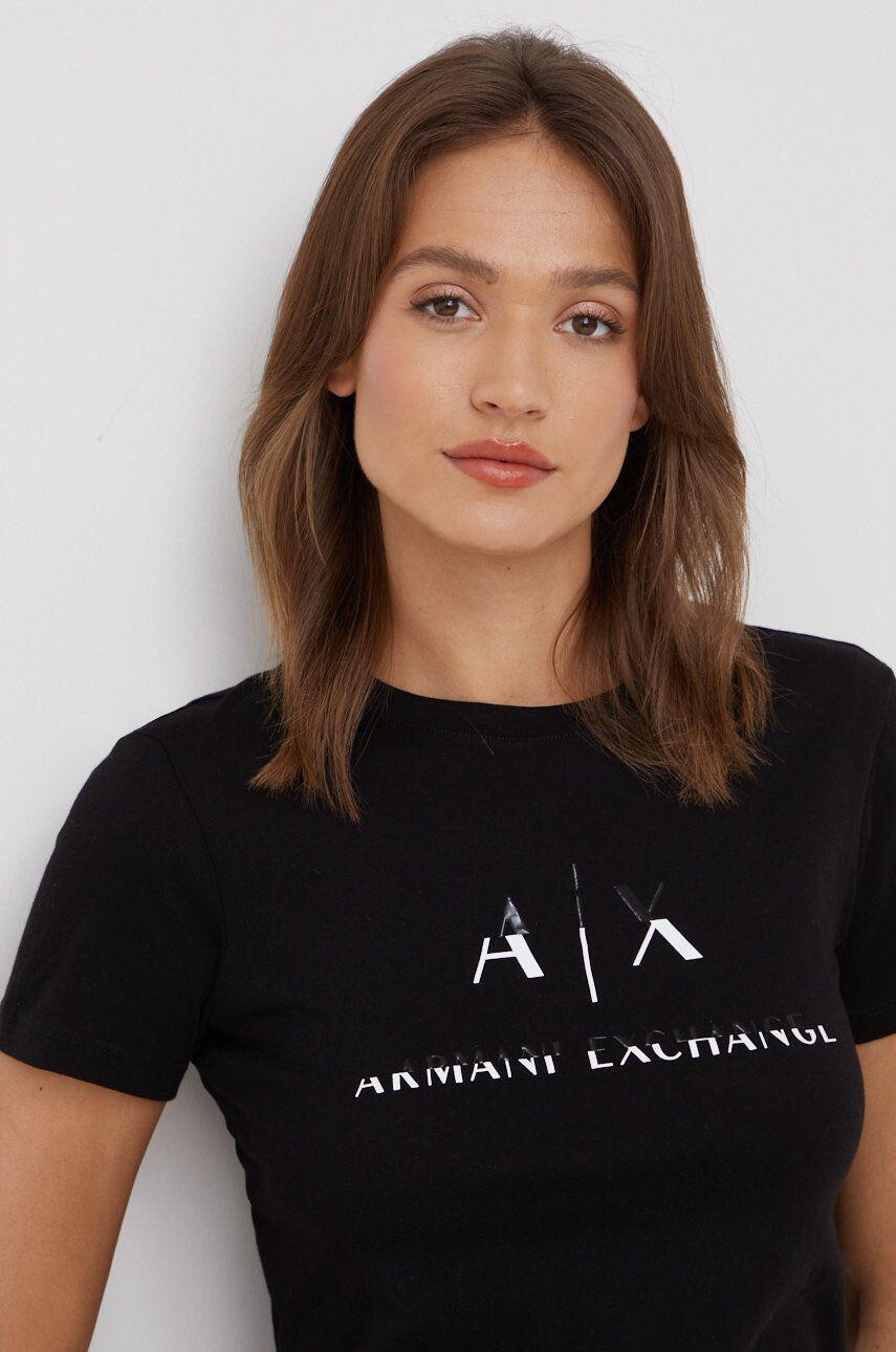 Armani Exchange Bavlněné tričko - Pepit.cz