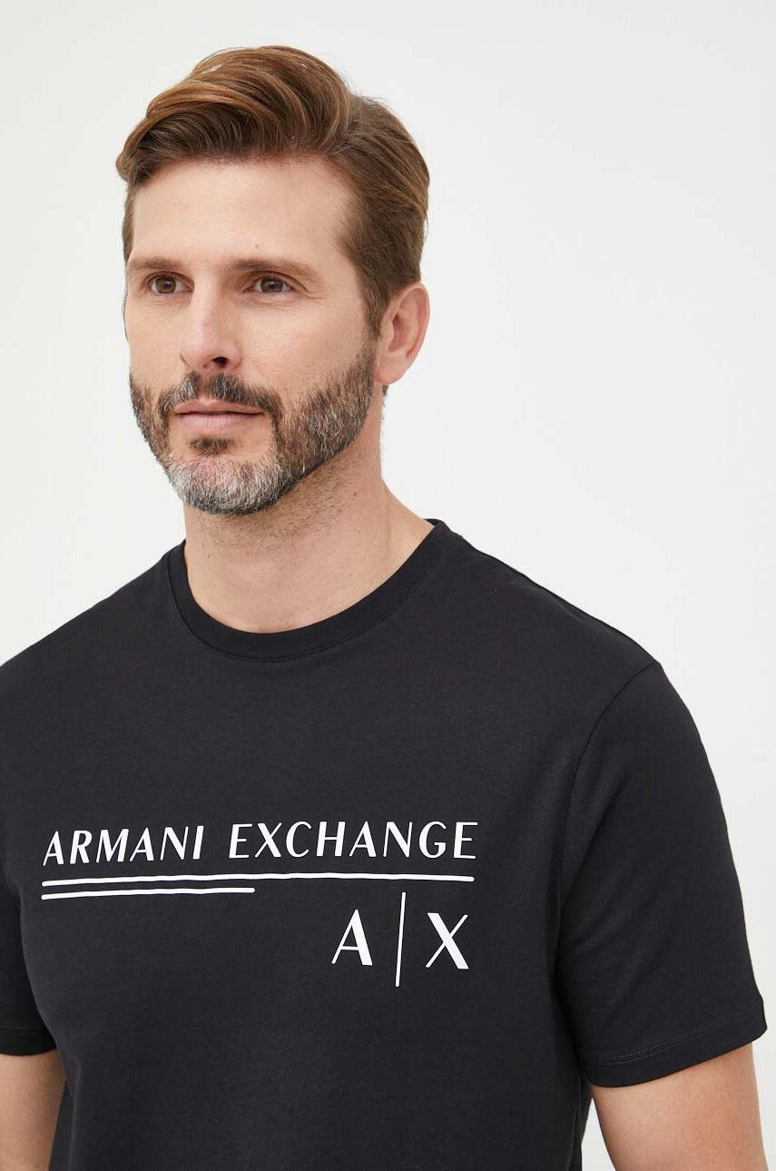 Armani Exchange Bavlněné tričko - Pepit.cz