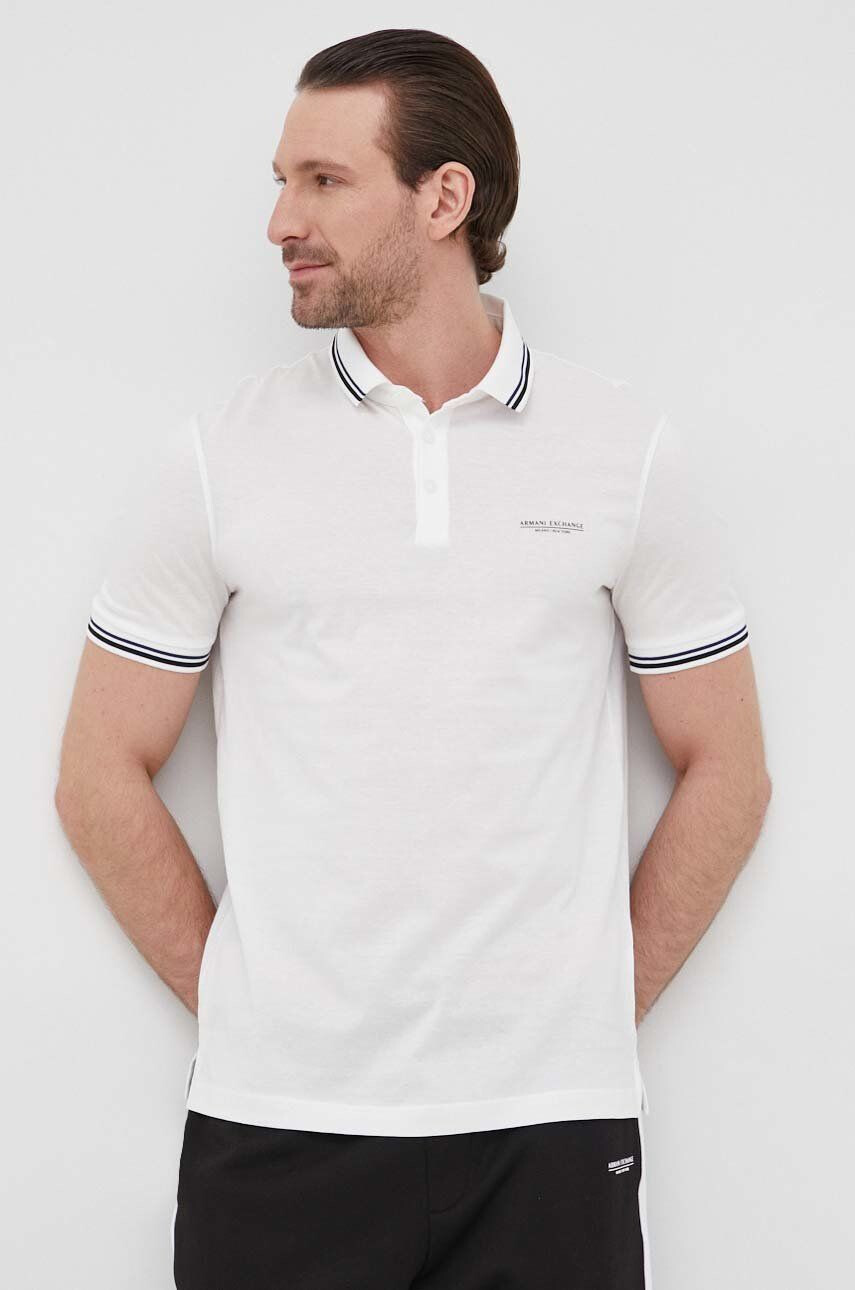 Armani Exchange Bavlněné polo tričko - Pepit.cz