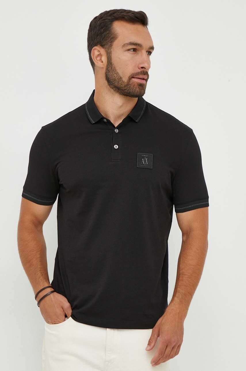 Armani Exchange Bavlněné polo tričko - Pepit.cz