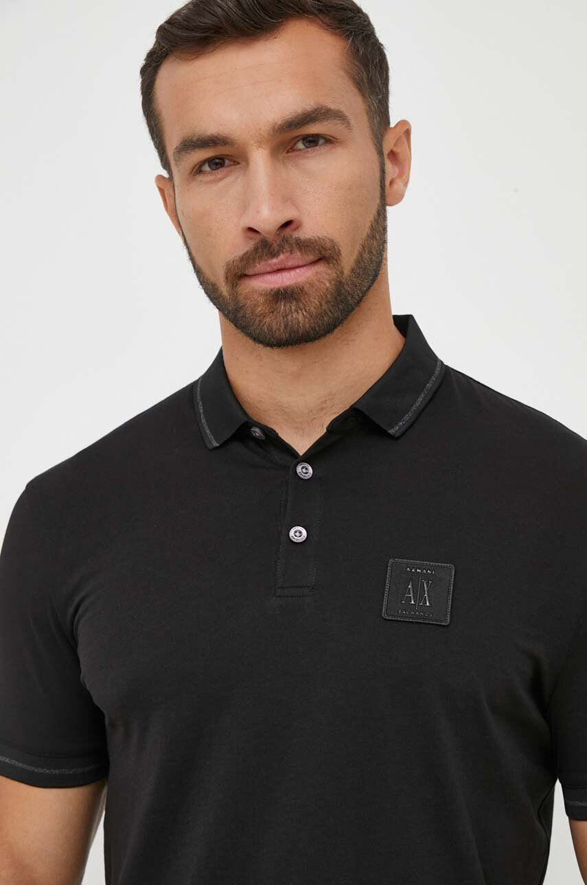 Armani Exchange Bavlněné polo tričko - Pepit.cz