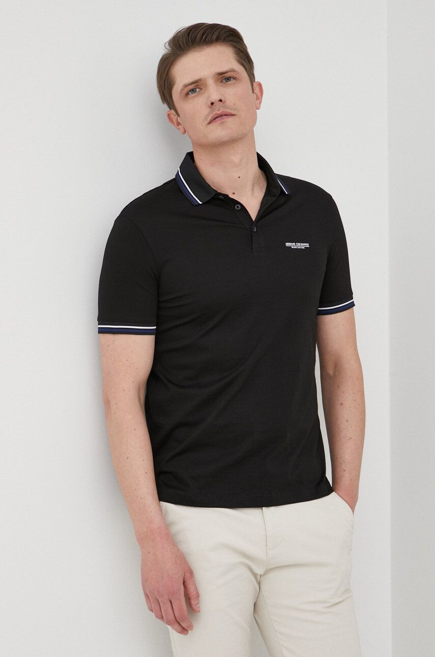 Armani Exchange Bavlněné polo tričko - Pepit.cz