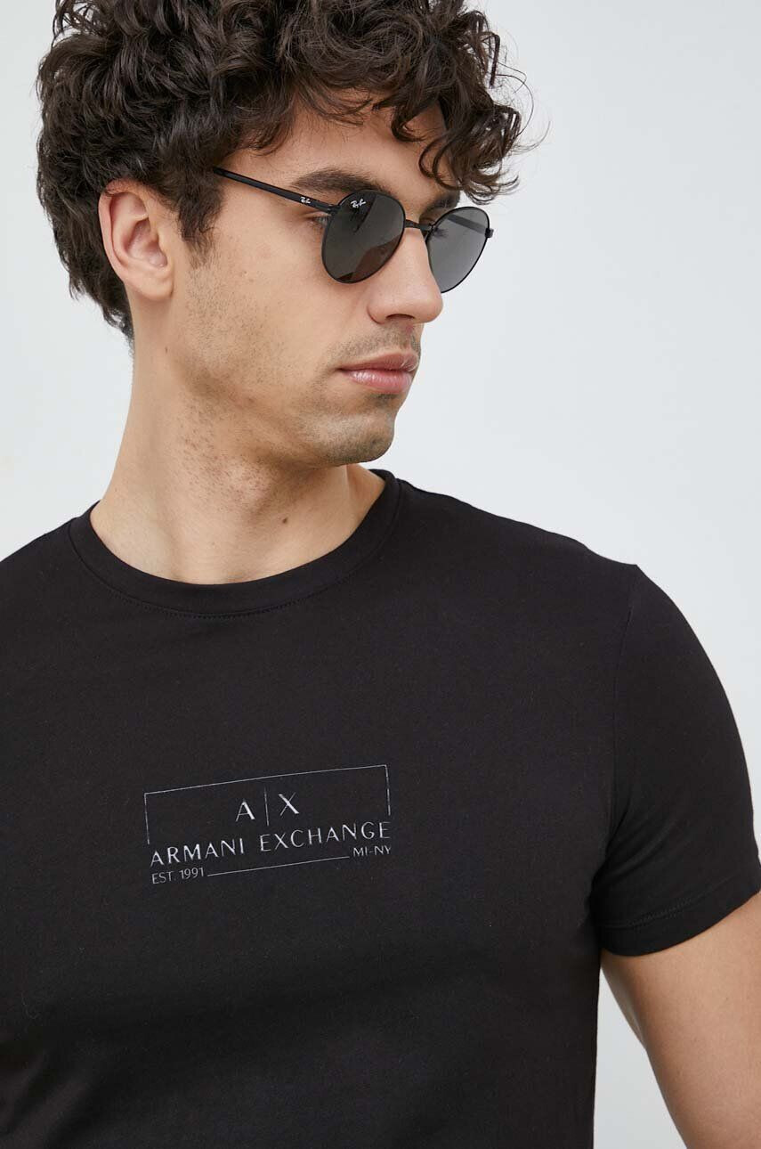 Armani Exchange Bavlněné tričko - Pepit.cz