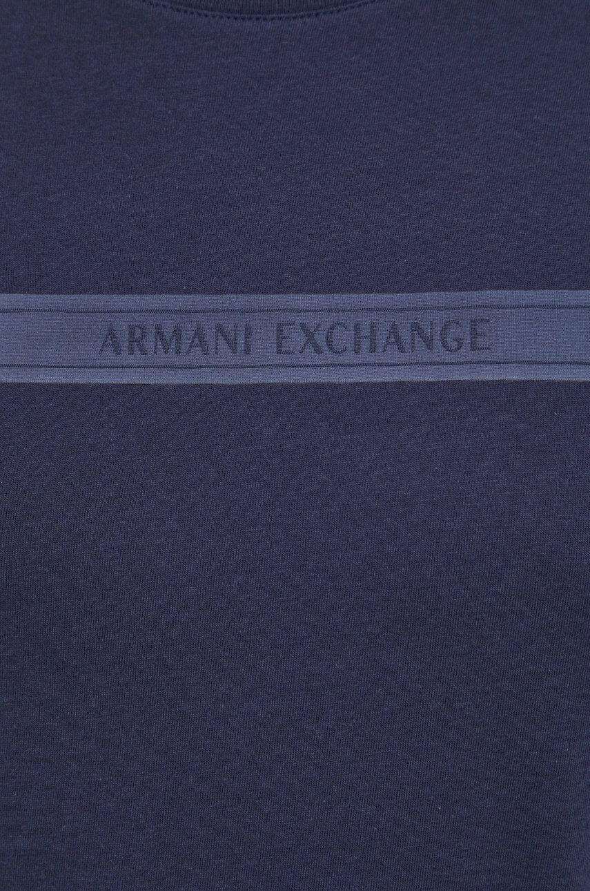 Armani Exchange Bavlněné tričko s dlouhým rukávem - Pepit.cz