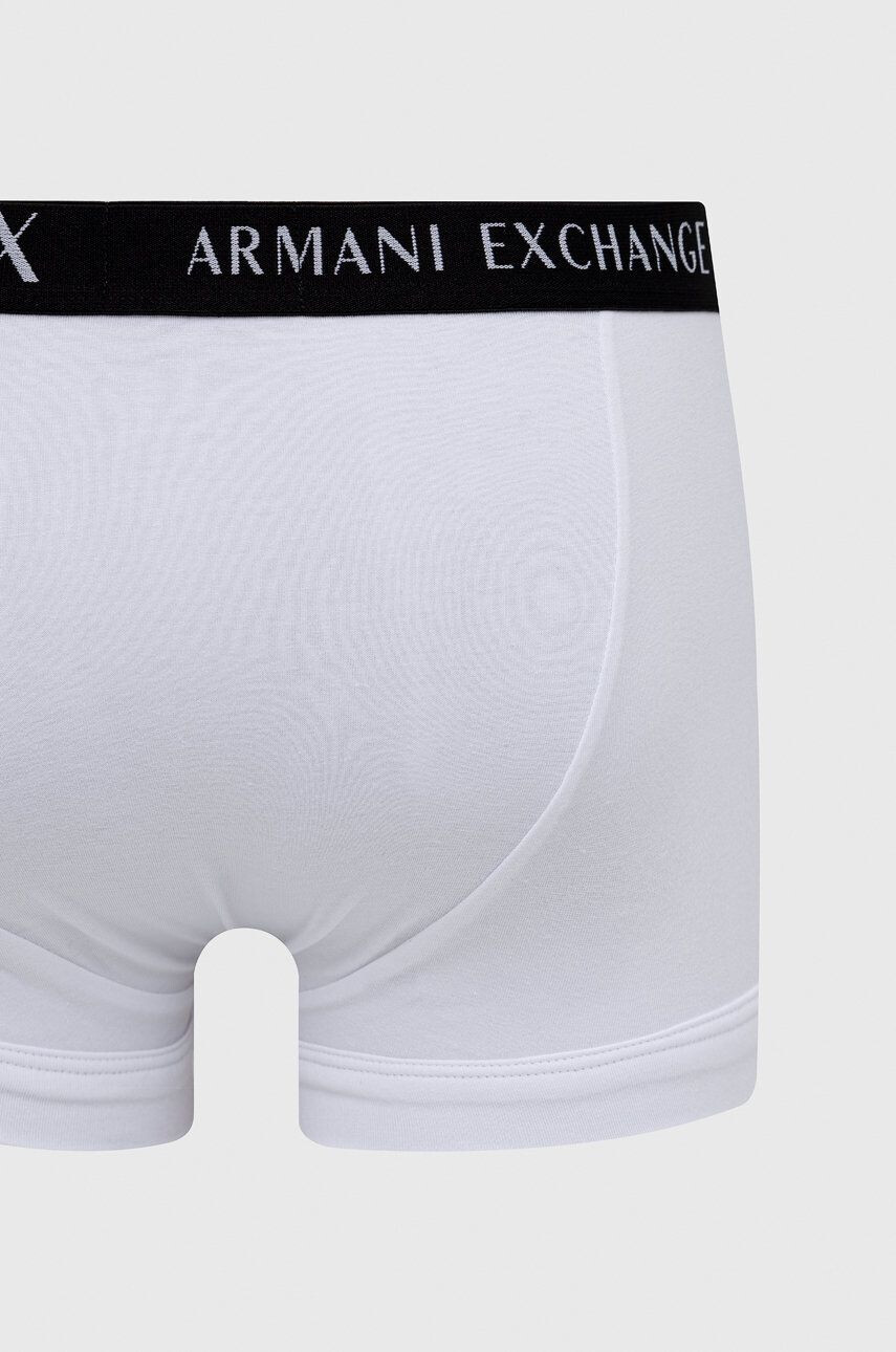 Armani Exchange Boxerky (2-pak) pánské černá barva - Pepit.cz