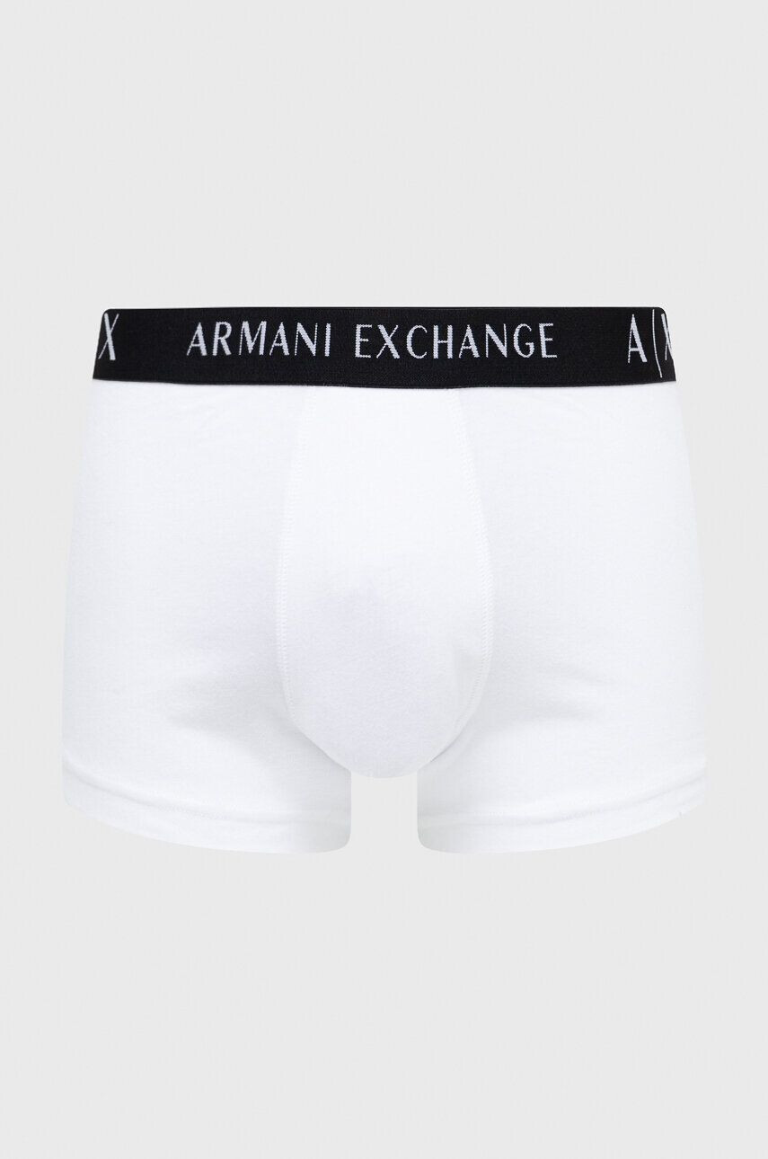 Armani Exchange Boxerky 3-pack pánské černá barva - Pepit.cz