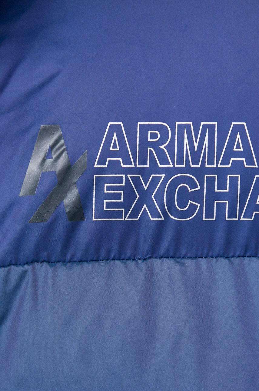 Armani Exchange Bunda pánská černá barva přechodná - Pepit.cz