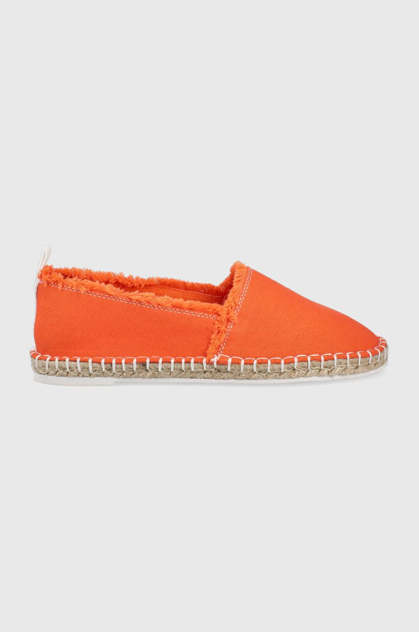 Armani Exchange Espadrilky béžová barva na platformě XDS004.XV681.00127 - Pepit.cz