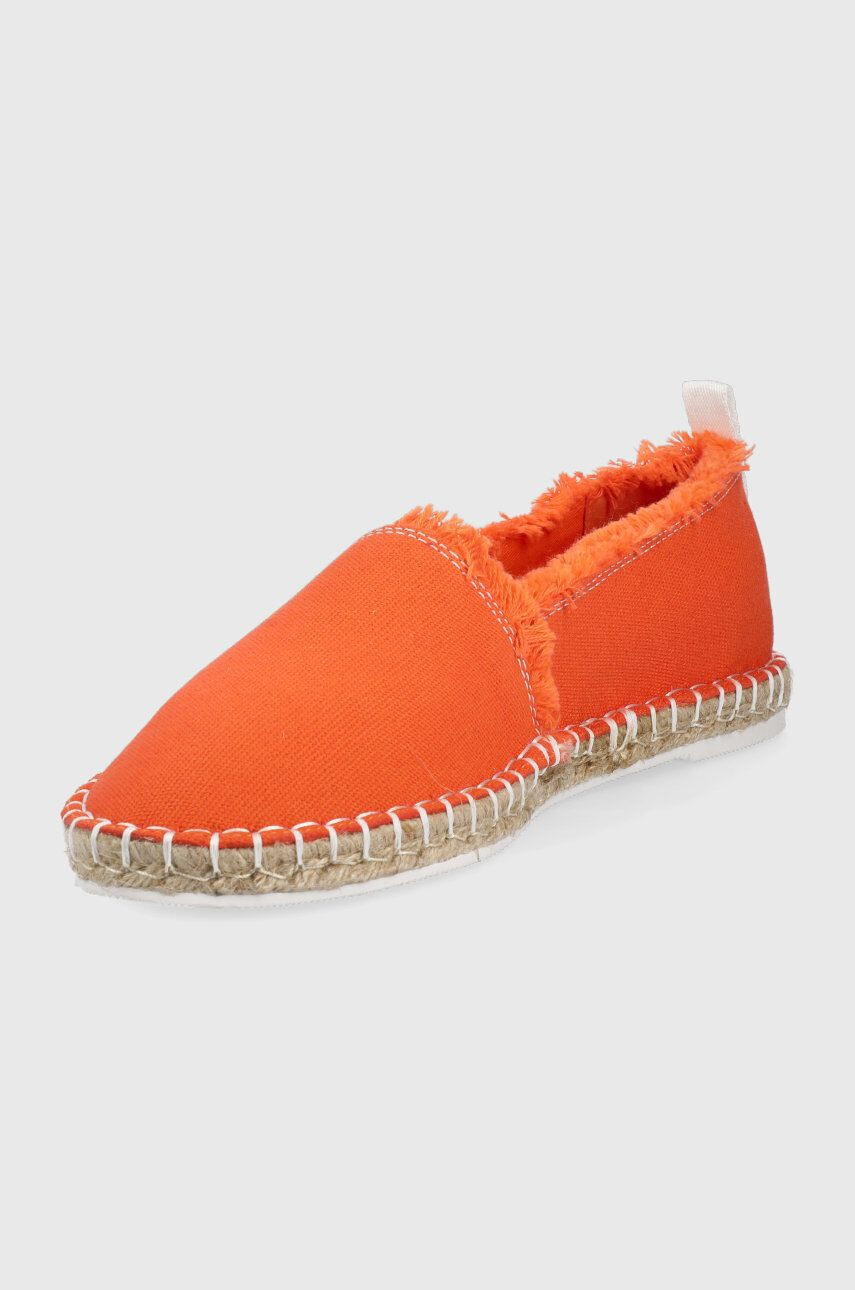 Armani Exchange Espadrilky béžová barva na platformě XDS004.XV681.00127 - Pepit.cz