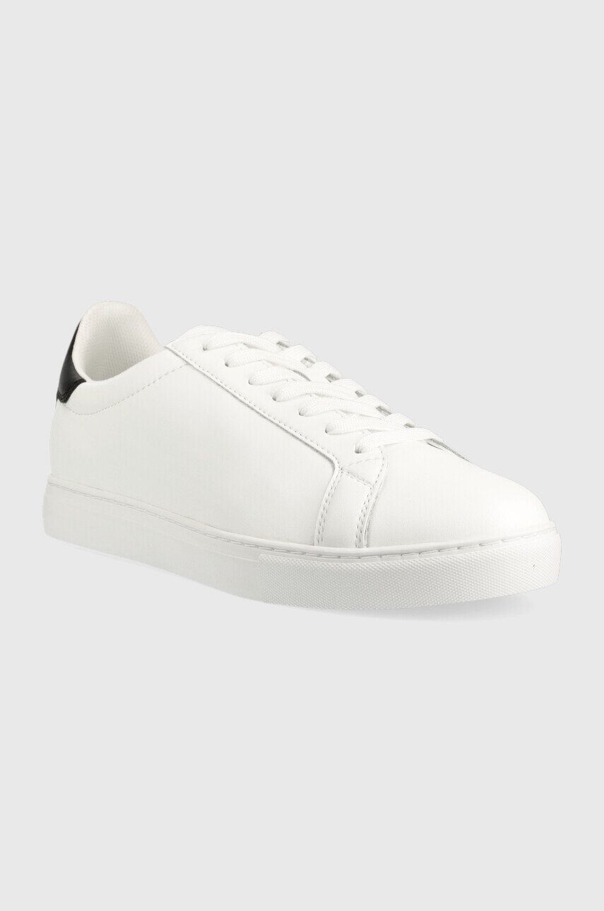 Armani Exchange Kožené sneakers boty bílá barva - Pepit.cz