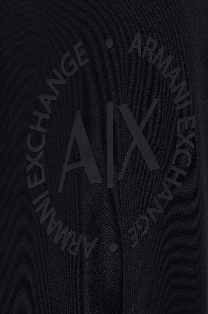 Armani Exchange Mikina dámská černá barva hladká - Pepit.cz