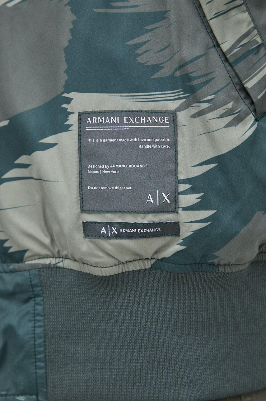 Armani Exchange Oboustranná bunda pánská přechodná oversize - Pepit.cz