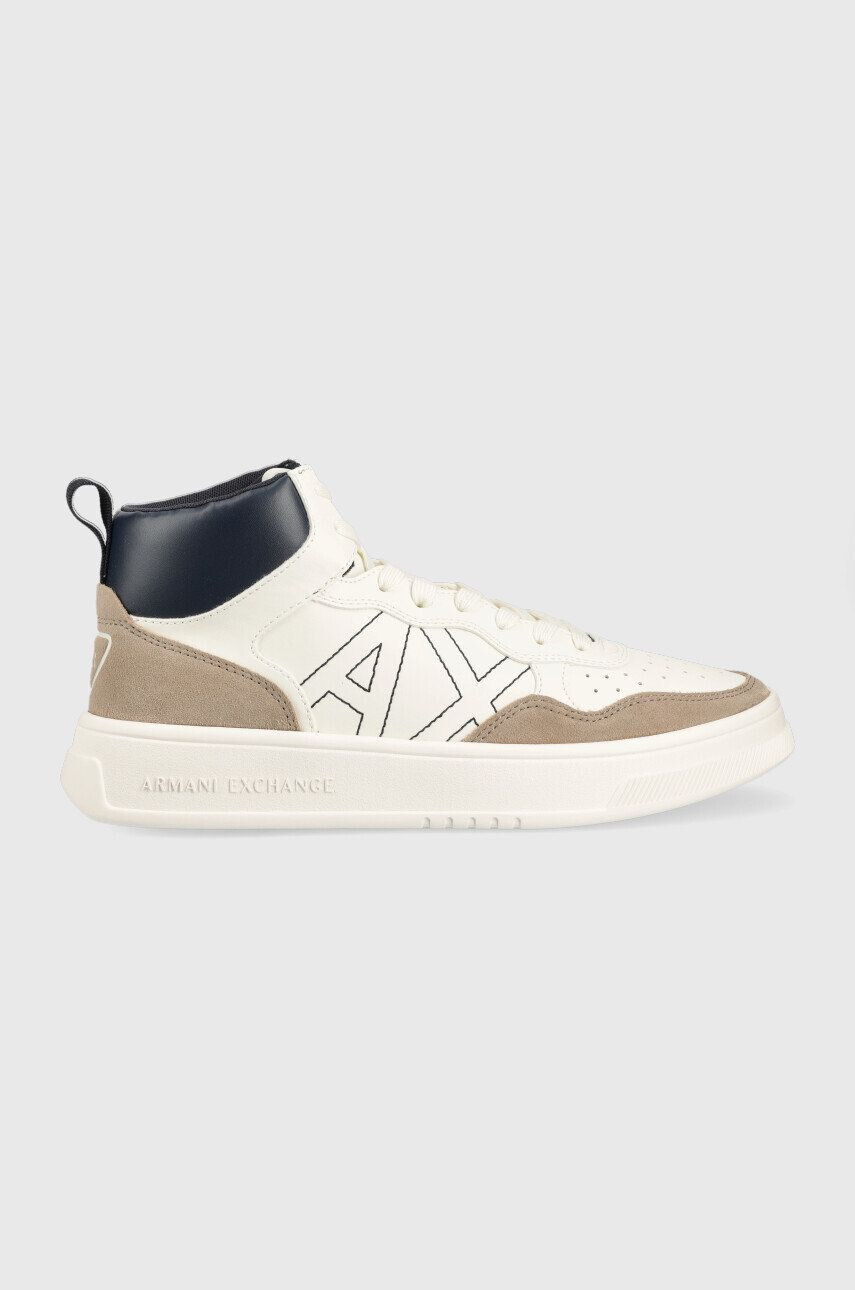 Armani Exchange Sneakers boty bílá barva - Pepit.cz