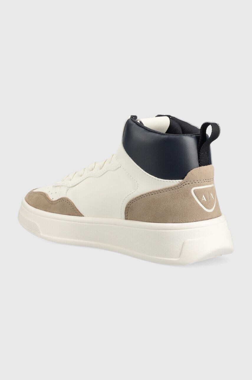 Armani Exchange Sneakers boty bílá barva - Pepit.cz