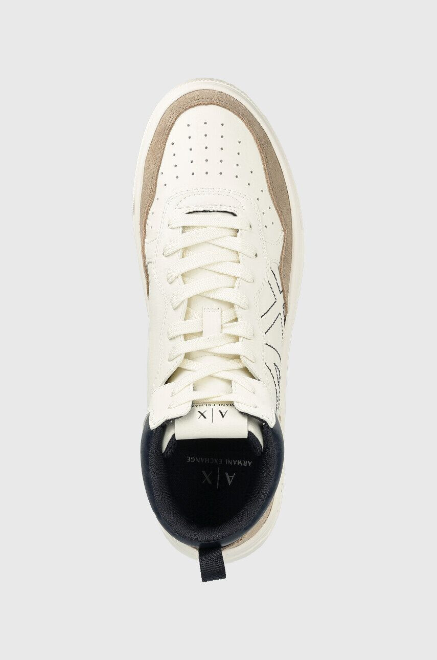 Armani Exchange Sneakers boty bílá barva - Pepit.cz