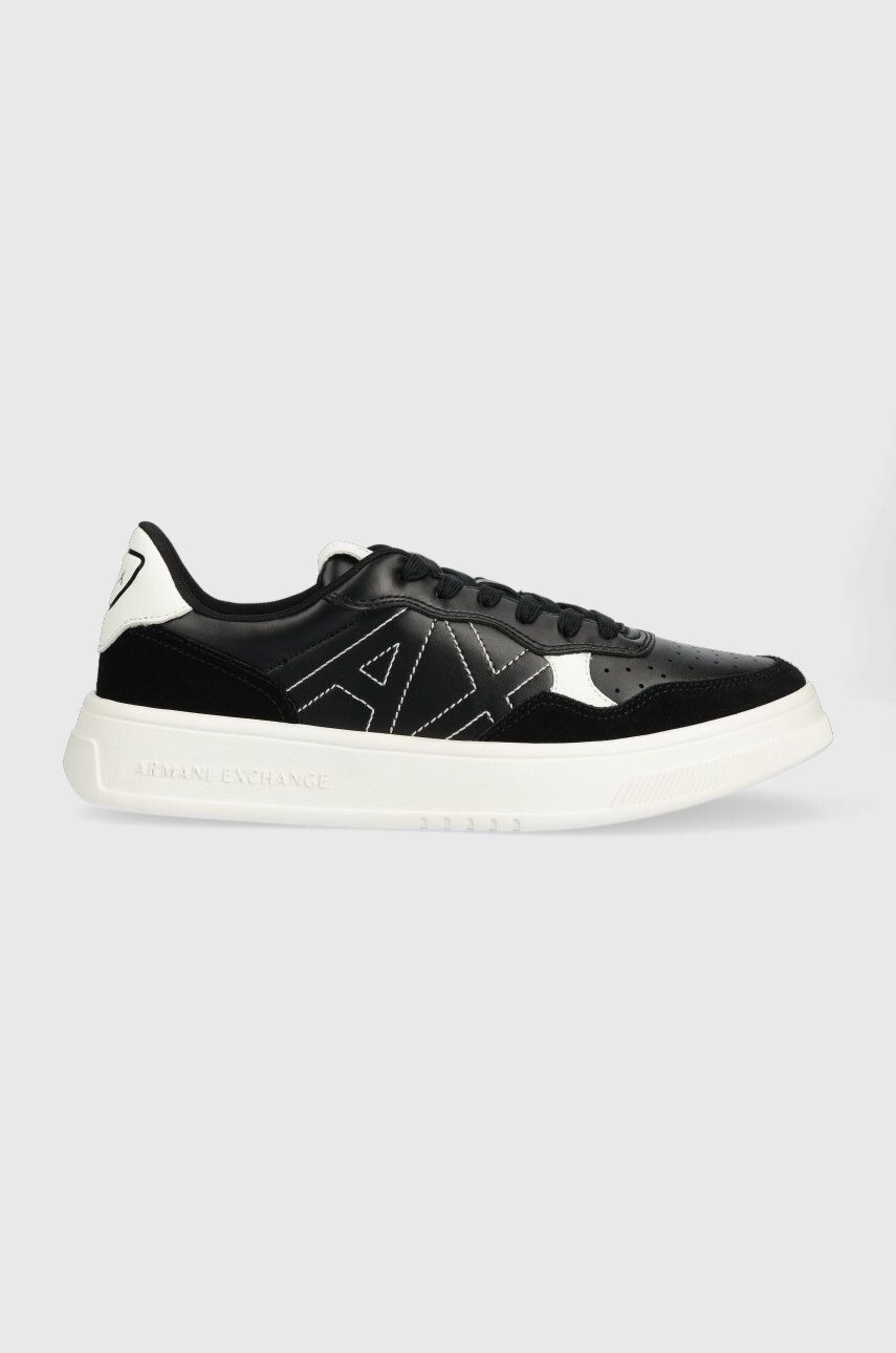 Armani Exchange sneakers boty černá barva - Pepit.cz