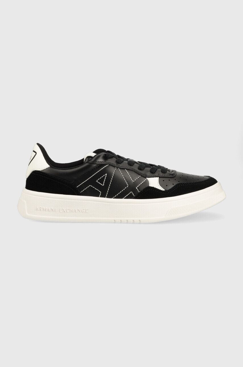 Armani Exchange sneakers boty černá barva - Pepit.cz