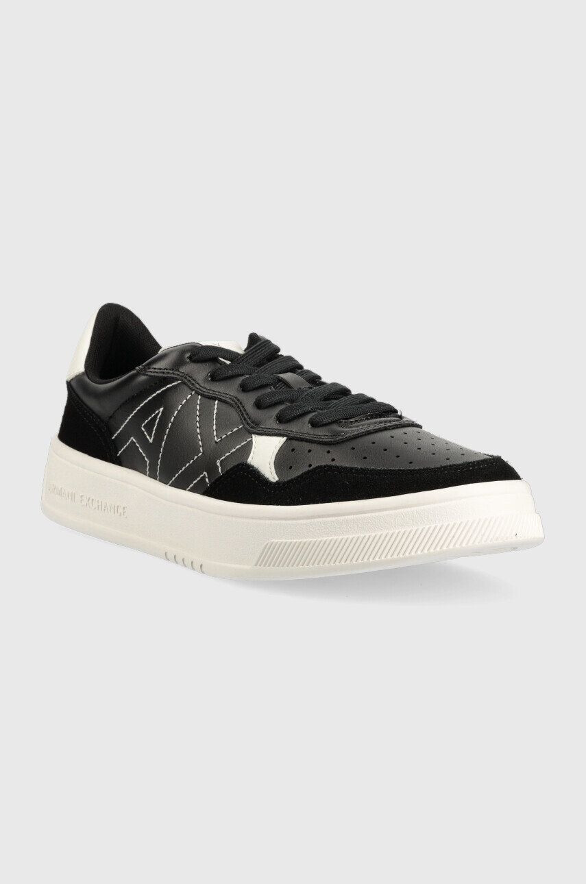 Armani Exchange sneakers boty černá barva - Pepit.cz