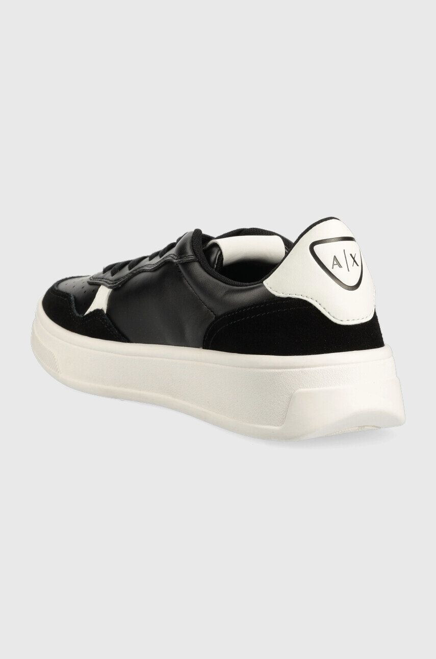 Armani Exchange sneakers boty černá barva - Pepit.cz