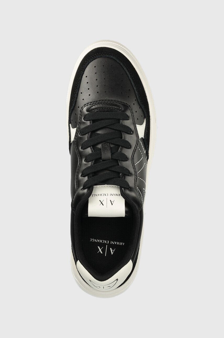 Armani Exchange sneakers boty černá barva - Pepit.cz