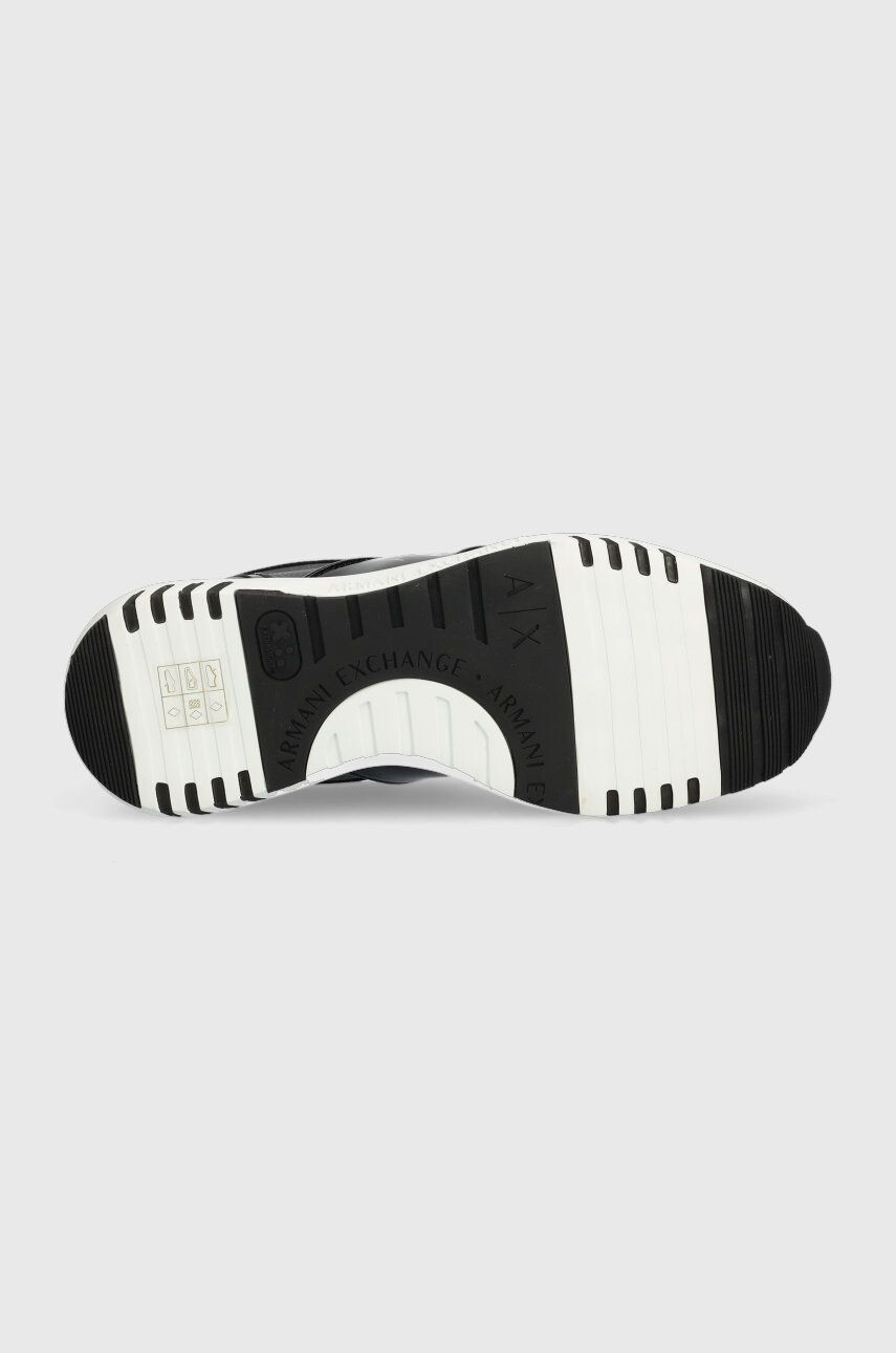 Armani Exchange Sneakers boty černá barva - Pepit.cz