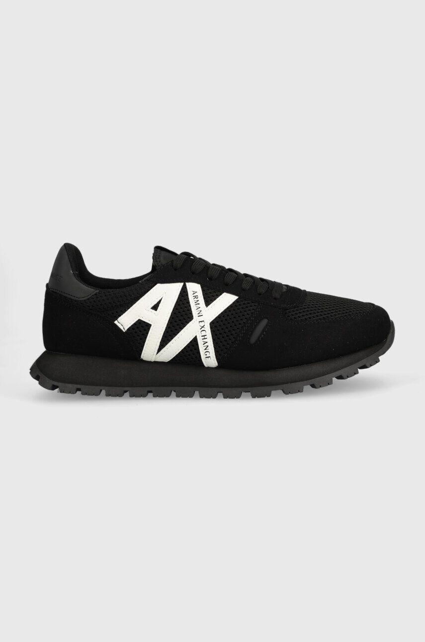 Armani Exchange Sneakers boty černá barva XUX169.XV660.N814 - Pepit.cz