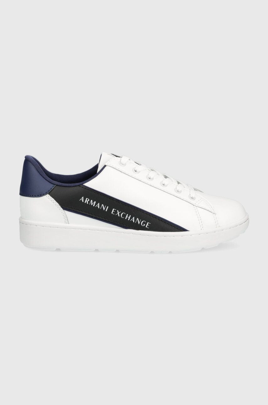 Armani Exchange Sneakers boty bílá barva - Pepit.cz