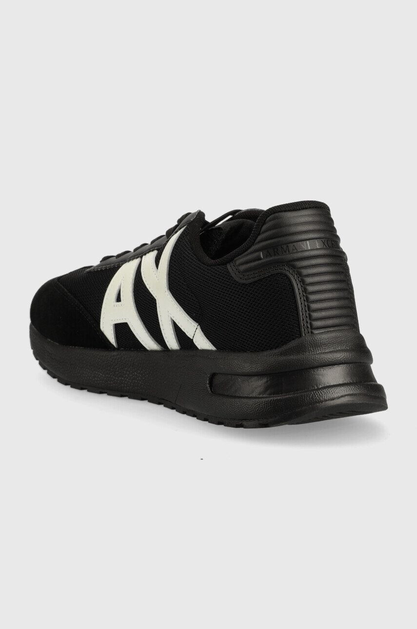 Armani Exchange Sneakers boty černá barva - Pepit.cz