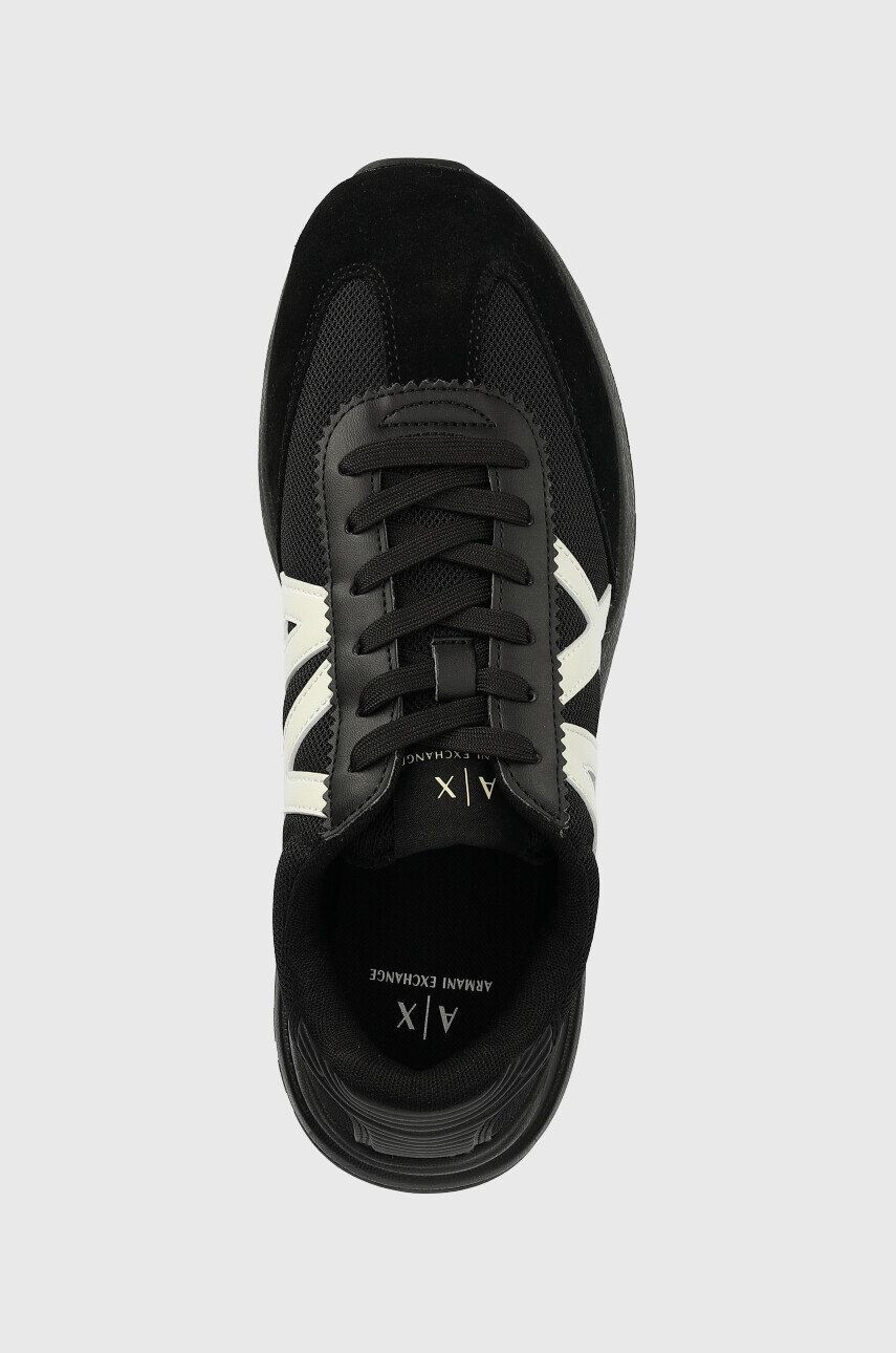 Armani Exchange Sneakers boty černá barva - Pepit.cz