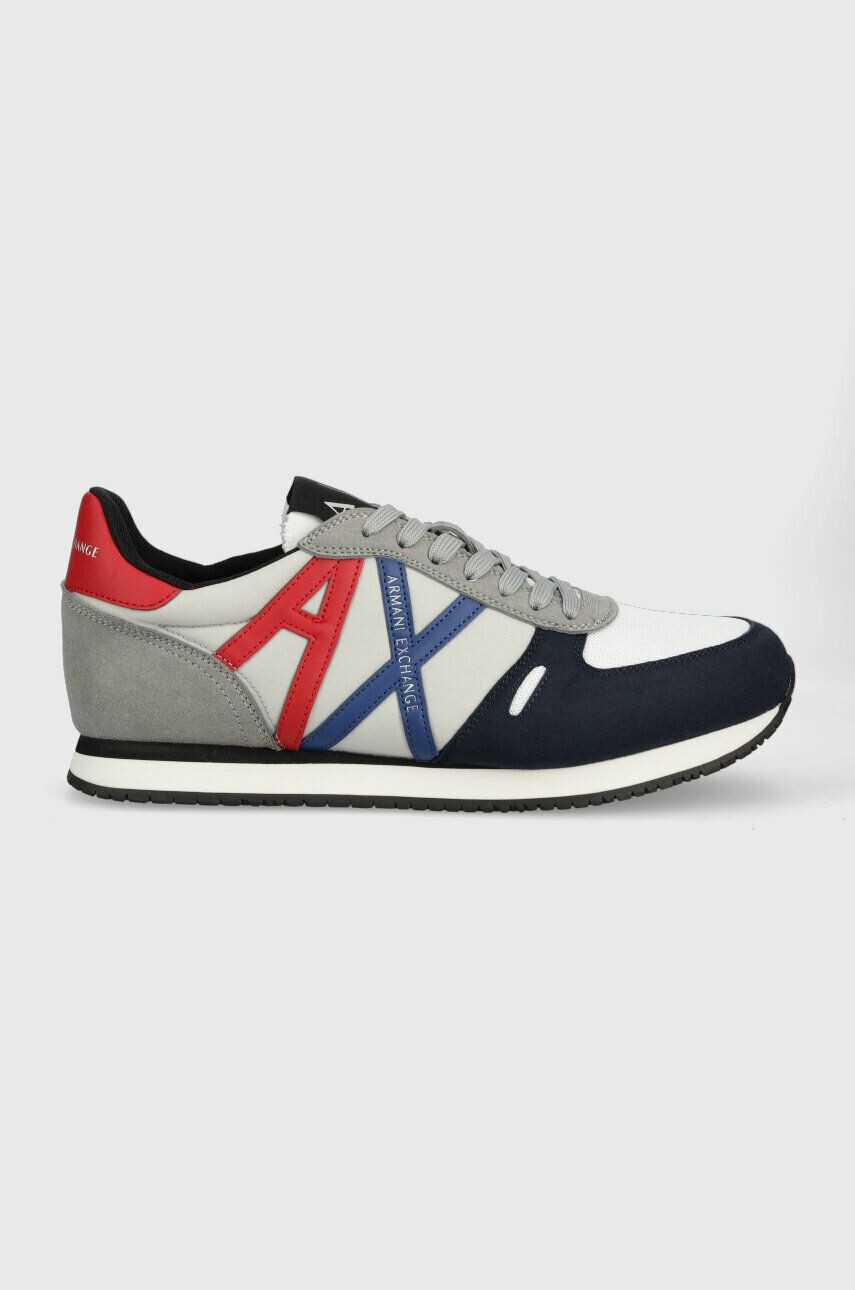 Armani Exchange Sneakers boty XUX017.XCC68.S278 šedá barva XUX017 XCC68 S278 - Pepit.cz